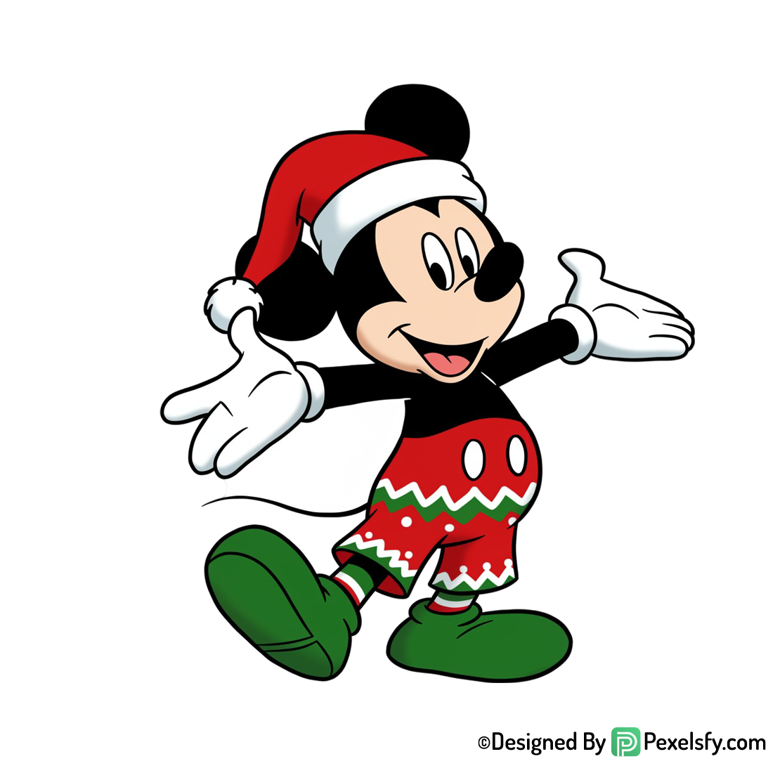 Mickeys érase una navidad png imágenes para