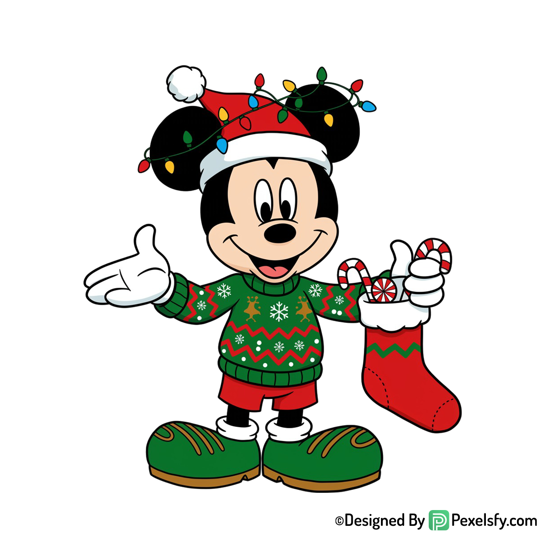 Mickeys érase una navidad png imágenes para