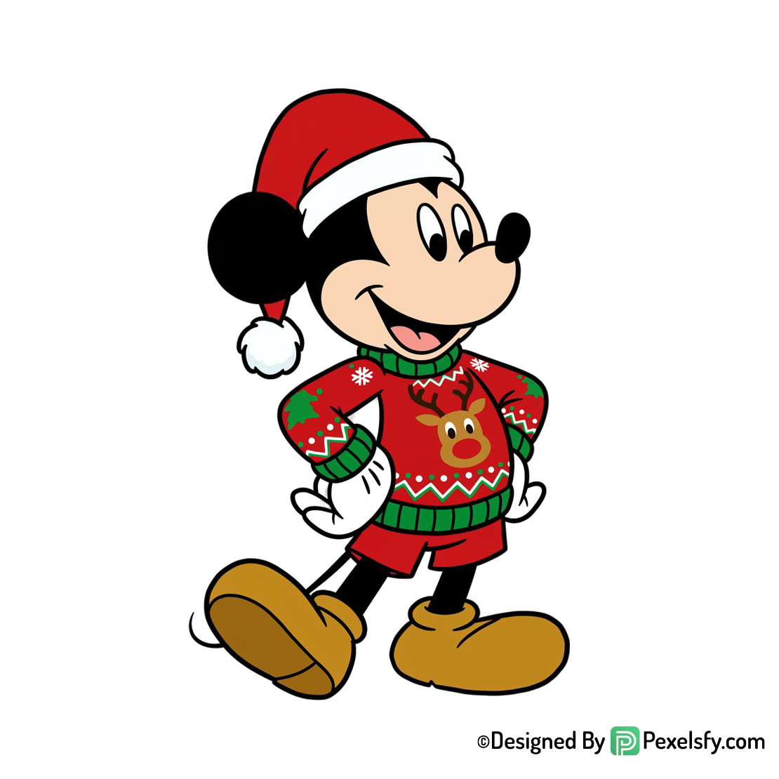 Mickeys érase una navidad png imágenes fondos