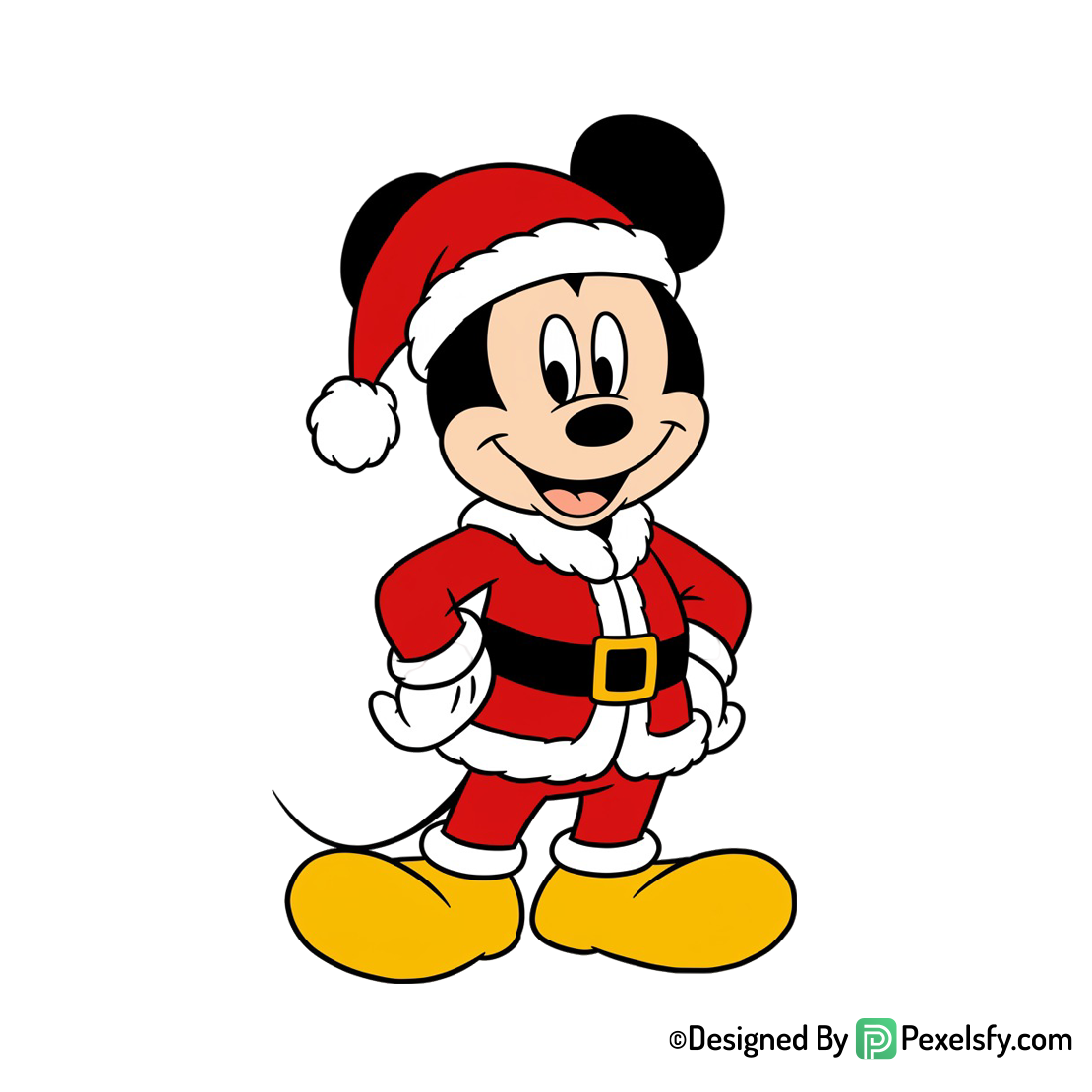 Mickeys érase una navidad png imágenes sin