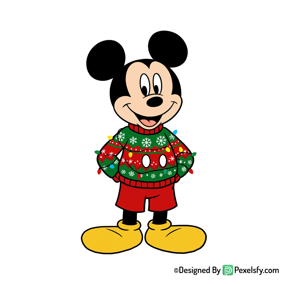 Mickeys érase una navidad png imágenes detalles
