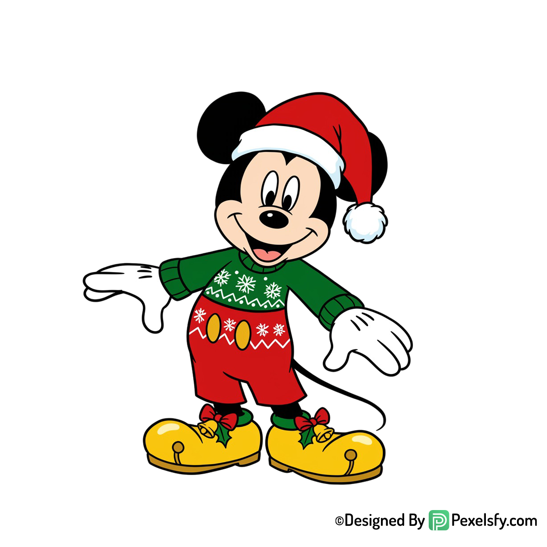 Mickeys érase una navidad png imágenes fondo