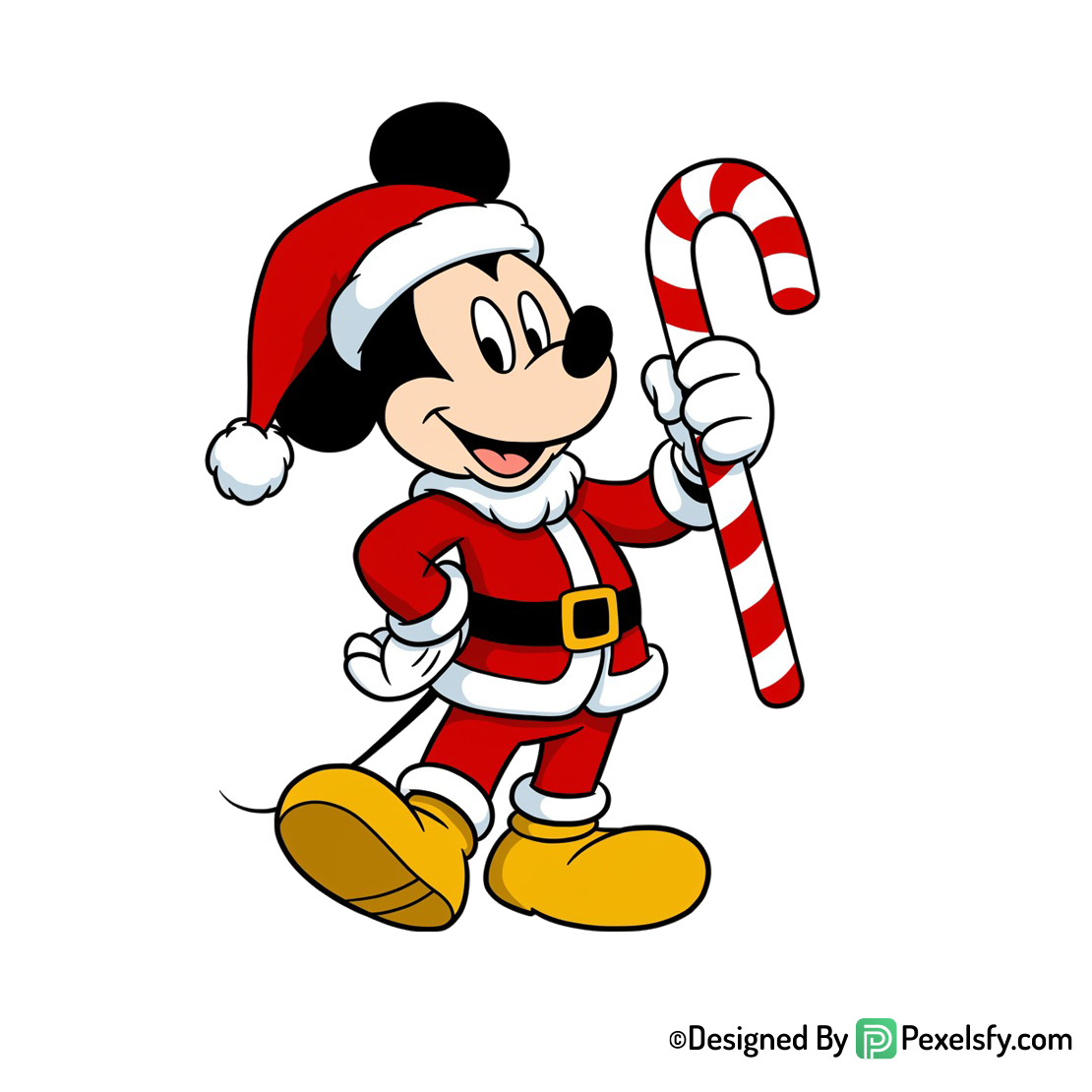 Mickeys érase una navidad png imágenes color