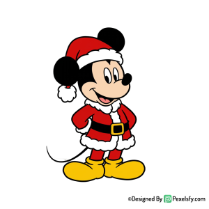 Mickeys érase una navidad png imágenes sin