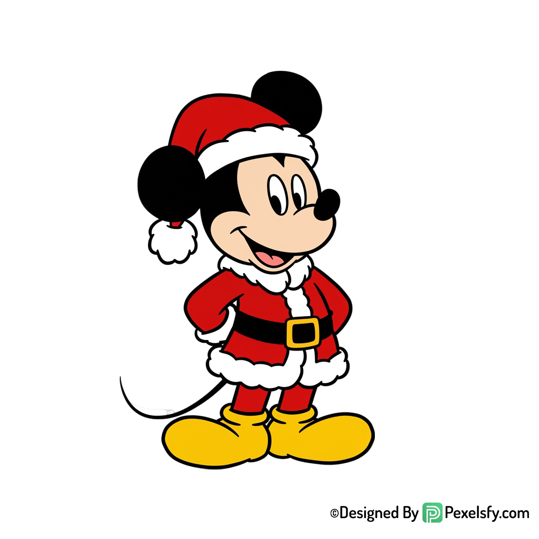 Mickeys érase una navidad png imágenes sin