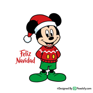 Mickeys érase una navidad png imágenes con