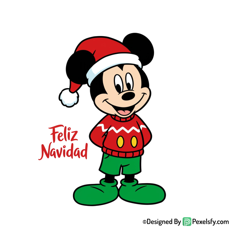 Mickeys érase una navidad png imágenes con