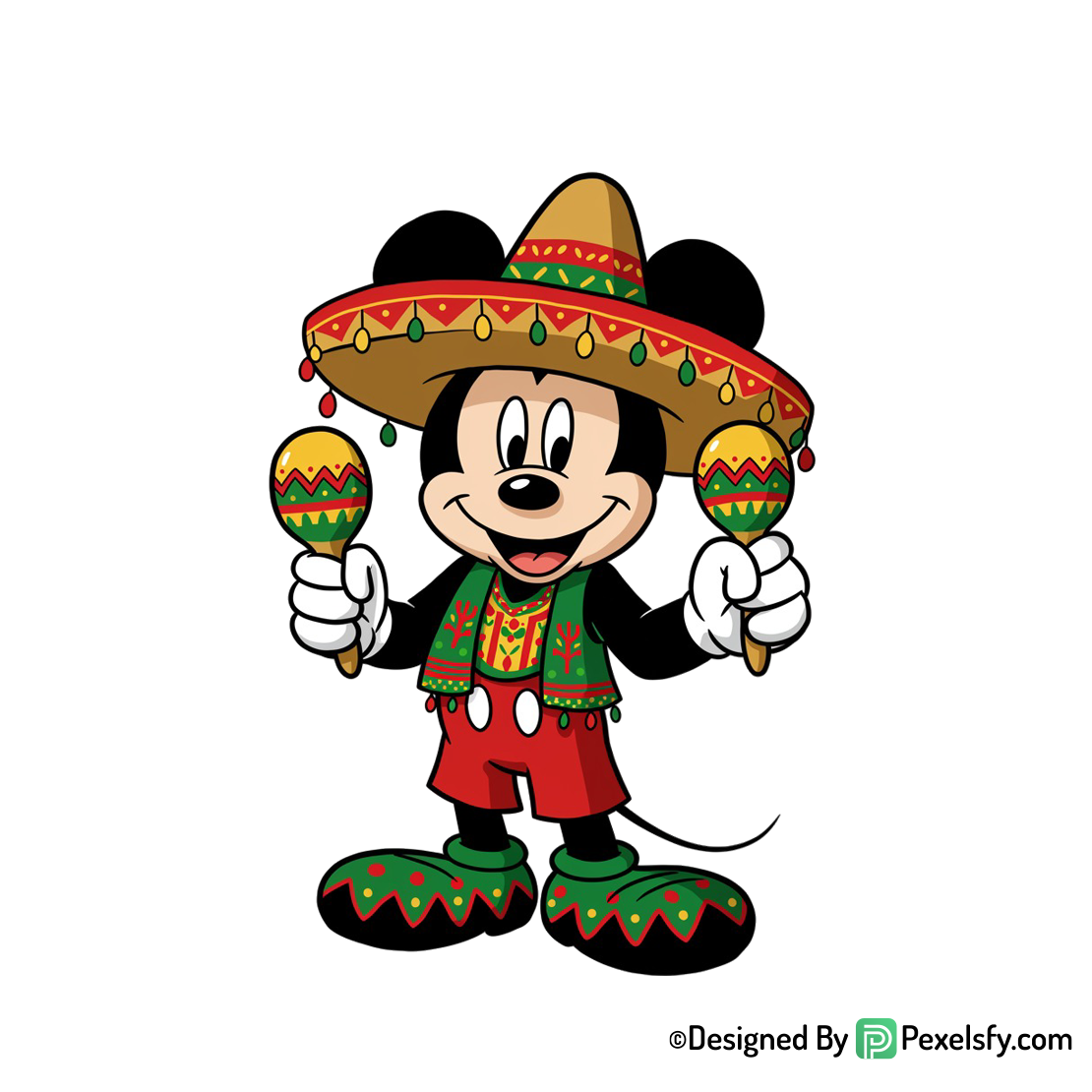 Mickeys érase una navidad png imágenes sin