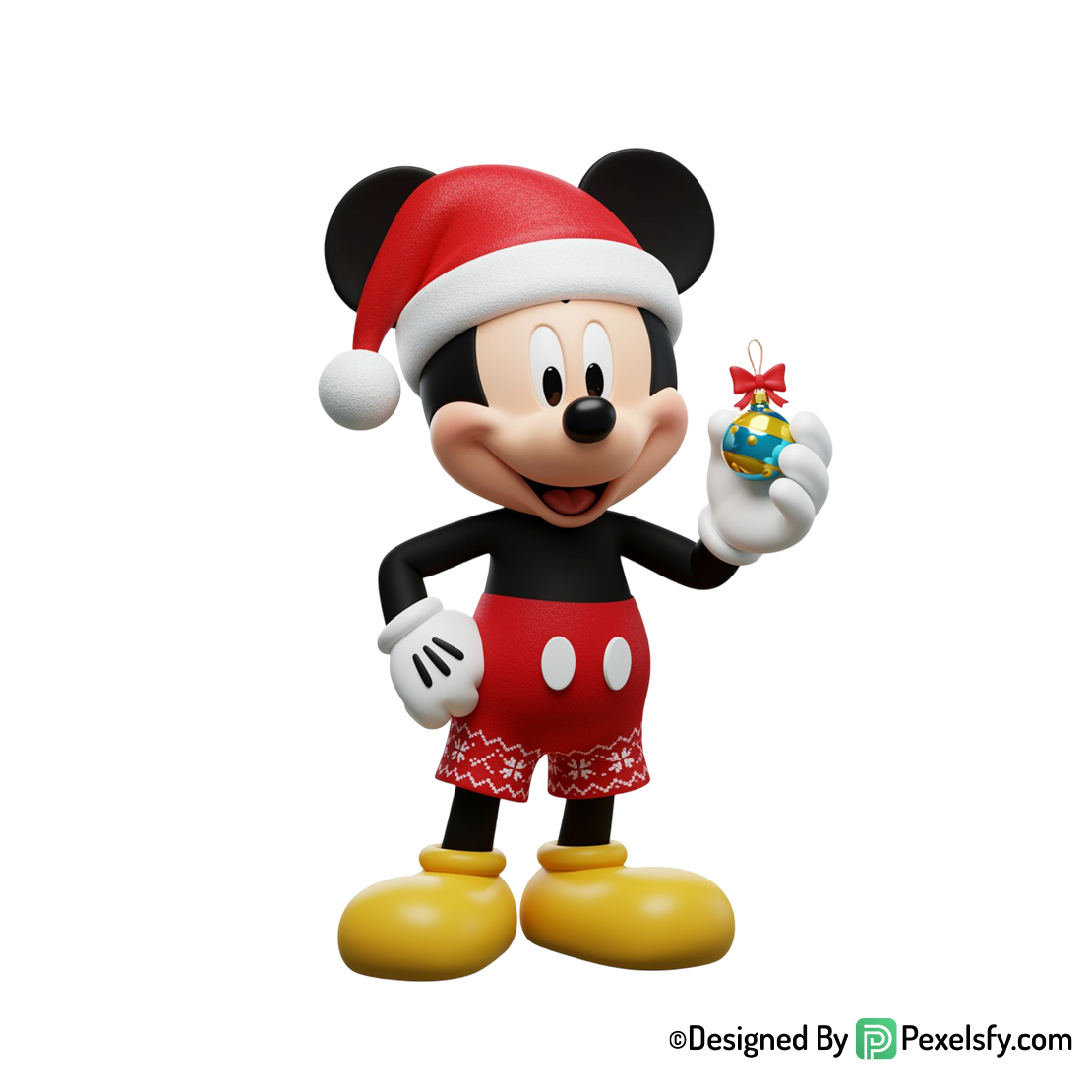 Mickeys érase una navidad png imágenes efectos