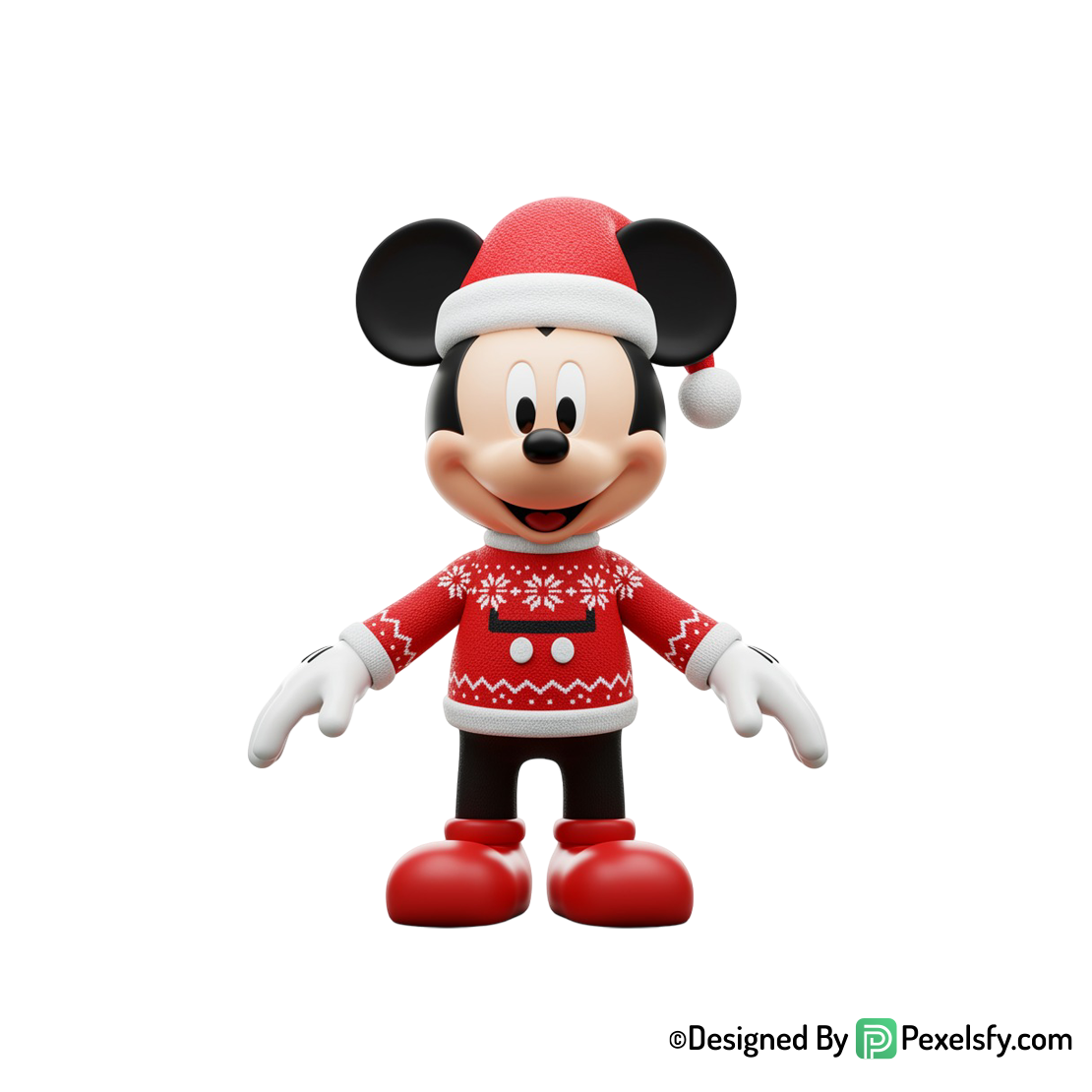 Mickeys érase una navidad png imágenes sin