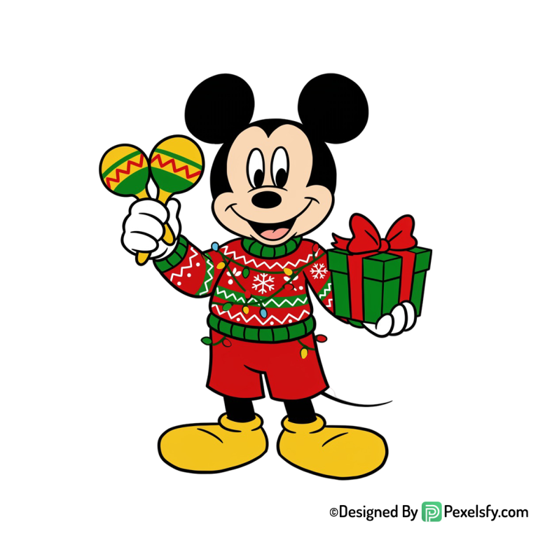 Mickeys érase una navidad png imágenes decorativas,