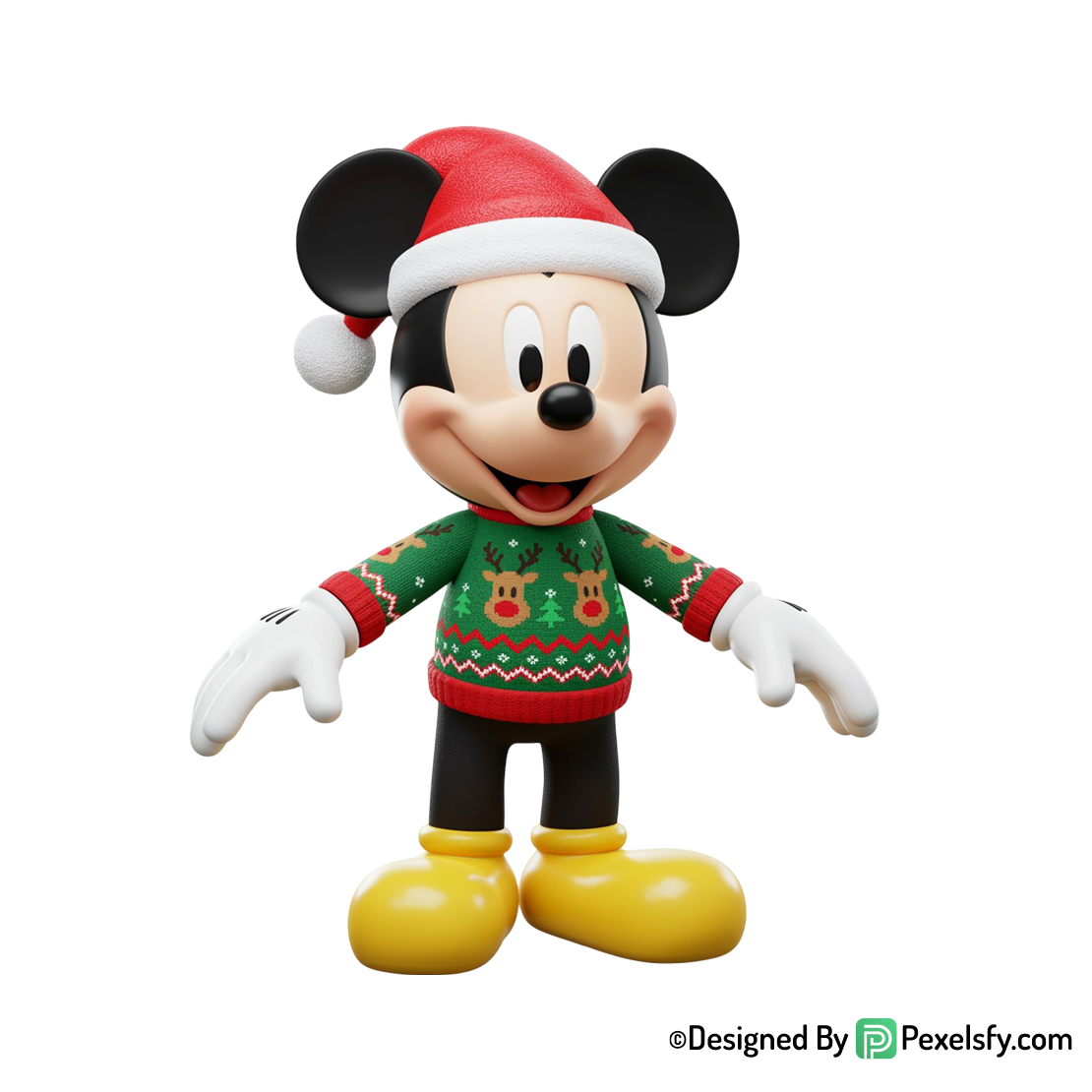 Mickeys érase una navidad png imágenes suaves,