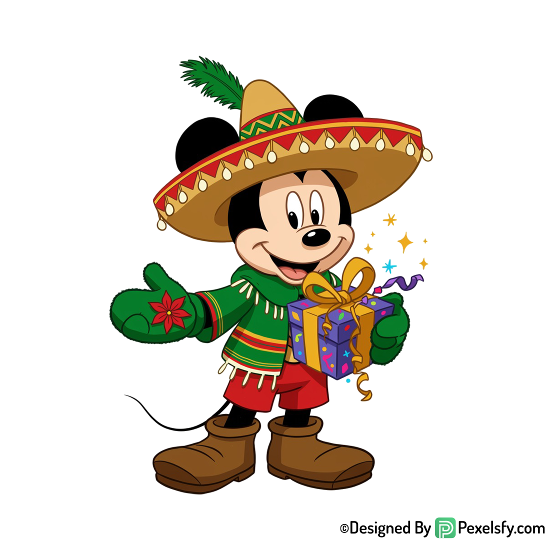 Mickeys érase una navidad png imágenes felices,
