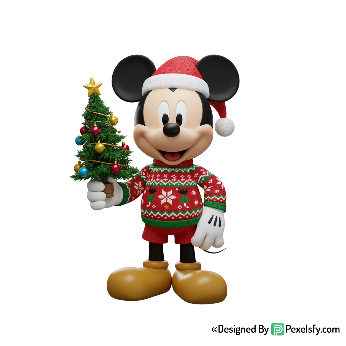 Mickeys érase una navidad png imágenes con