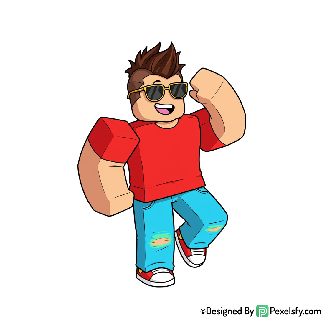 Roblox png image diseño profesional, fondo transparente