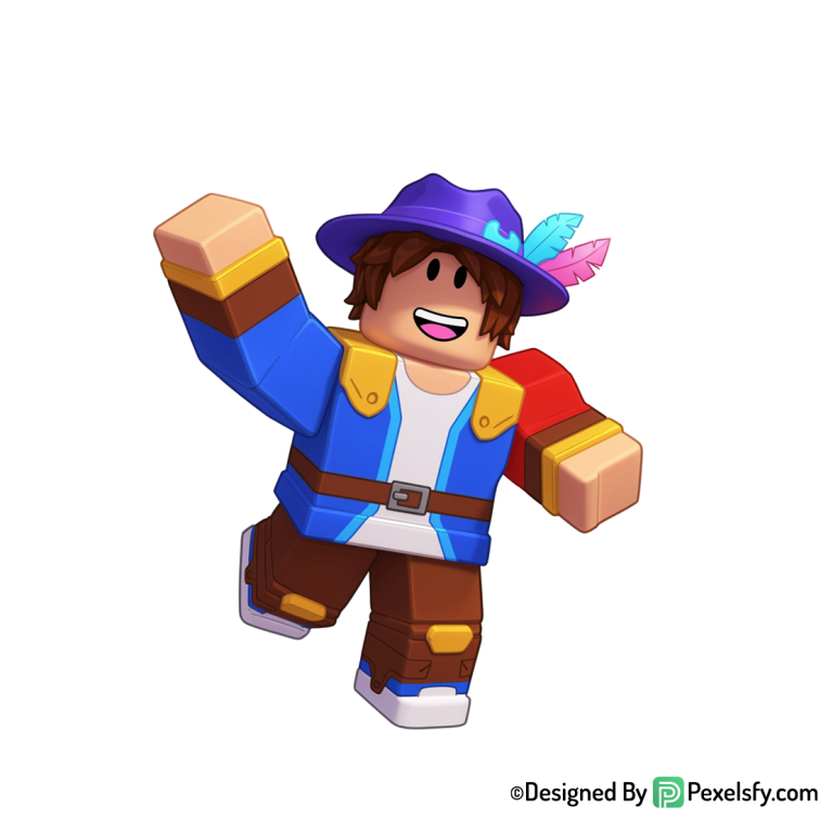 Roblox png image con fondo blanco, fondo