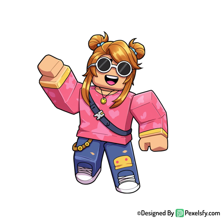 Roblox png image versión caricatura, fondo transparente