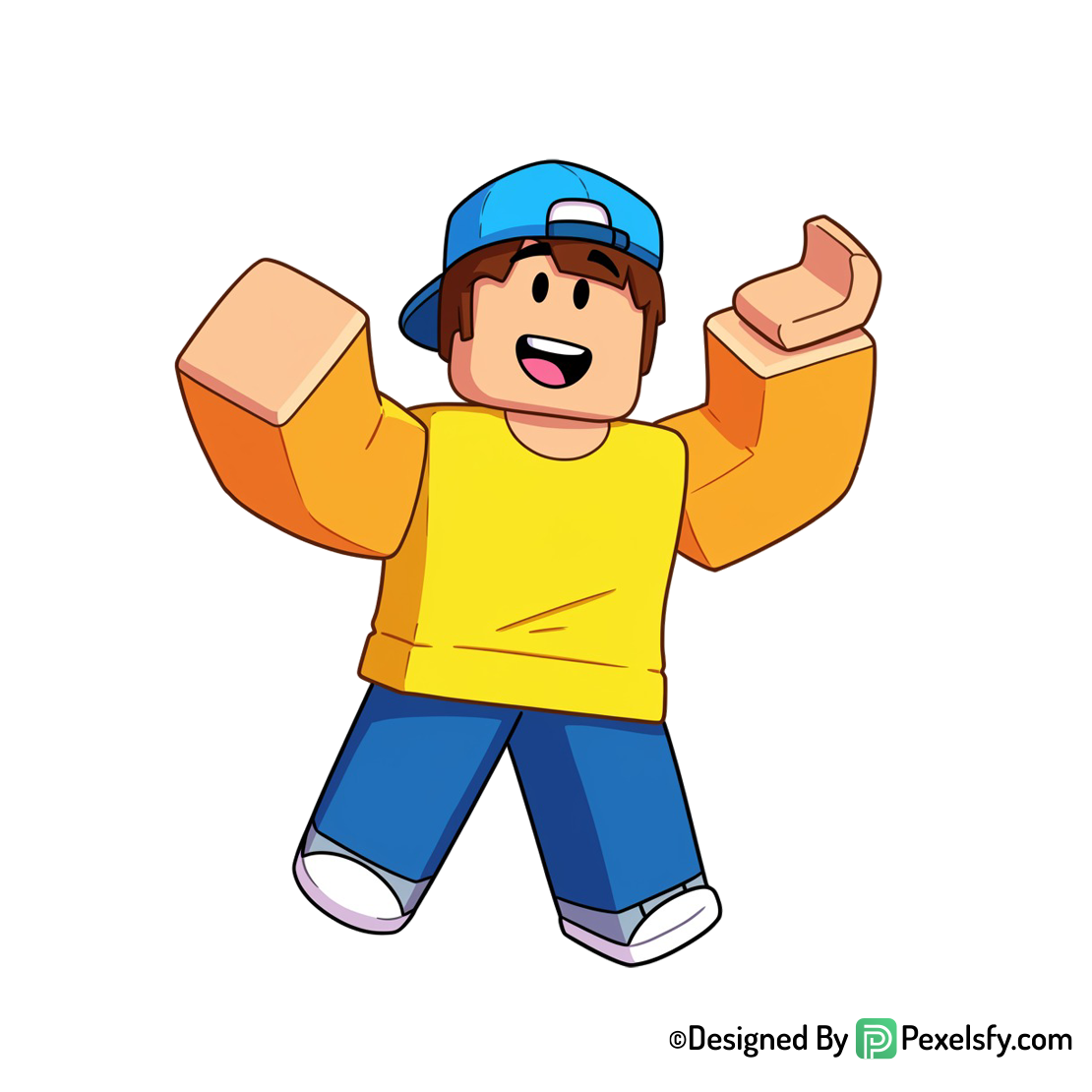 Roblox png image para portadas escolares, fondo