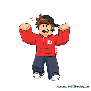 Roblox png image estilo minimalista, fondo transparente