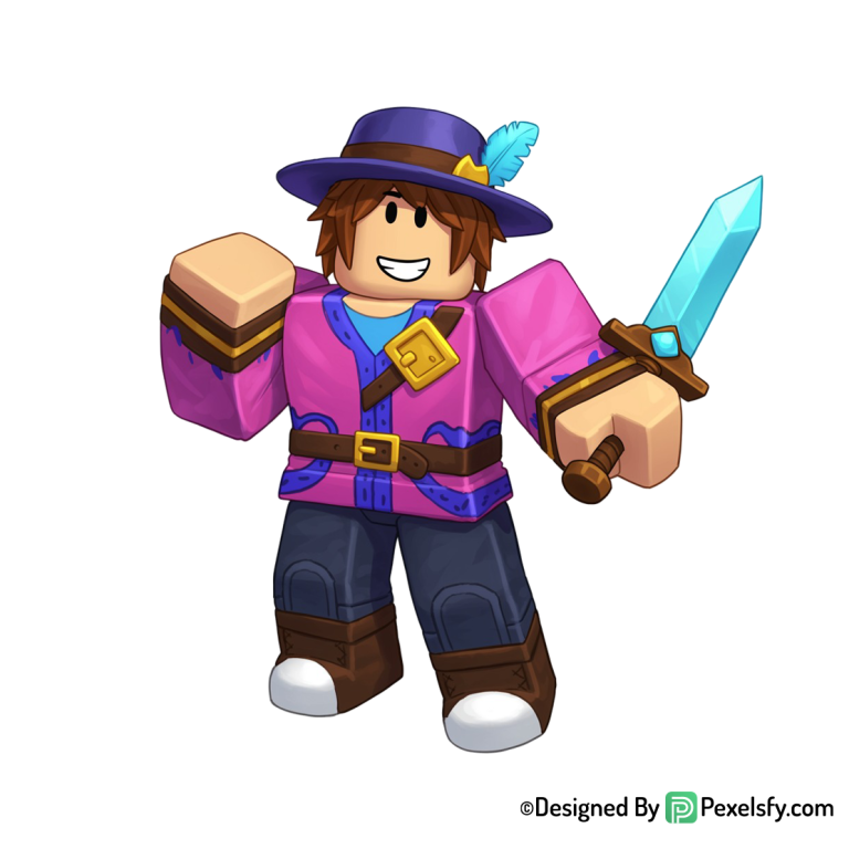 Roblox png image con detalles brillantes, fondo