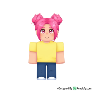 Roblox png image en diseño 3D, fondo