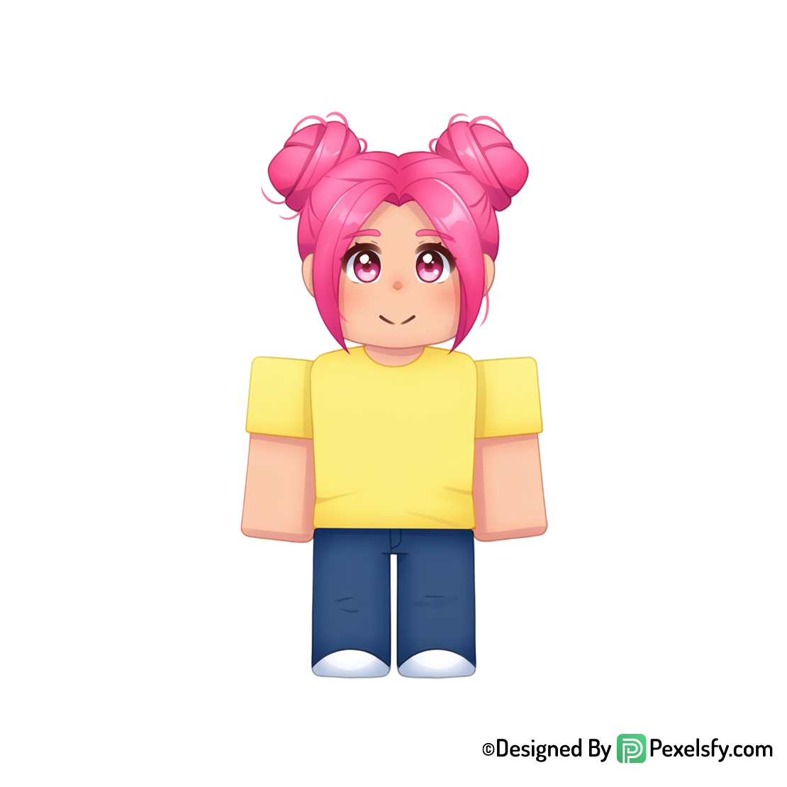 Roblox png image en diseño 3D, fondo