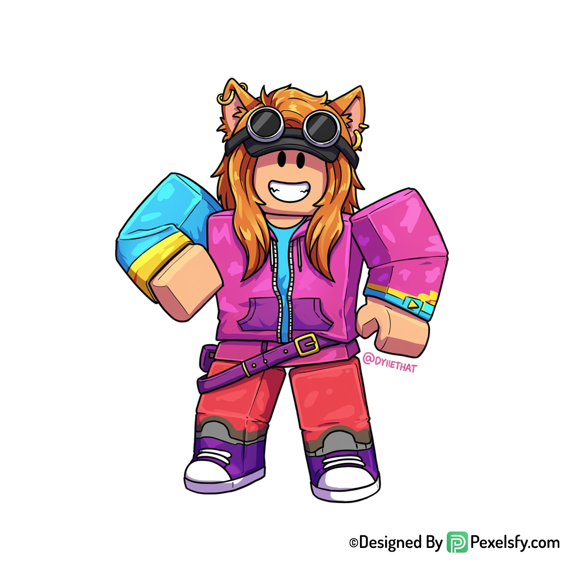 Roblox png image en alta resolución, fondo