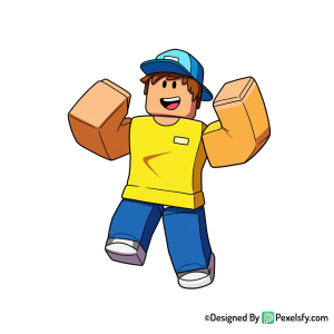 Roblox png image con estilo creativo, fondo