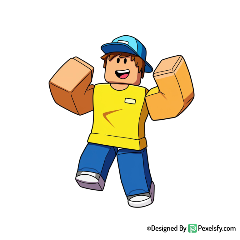 Roblox png image con estilo creativo, fondo