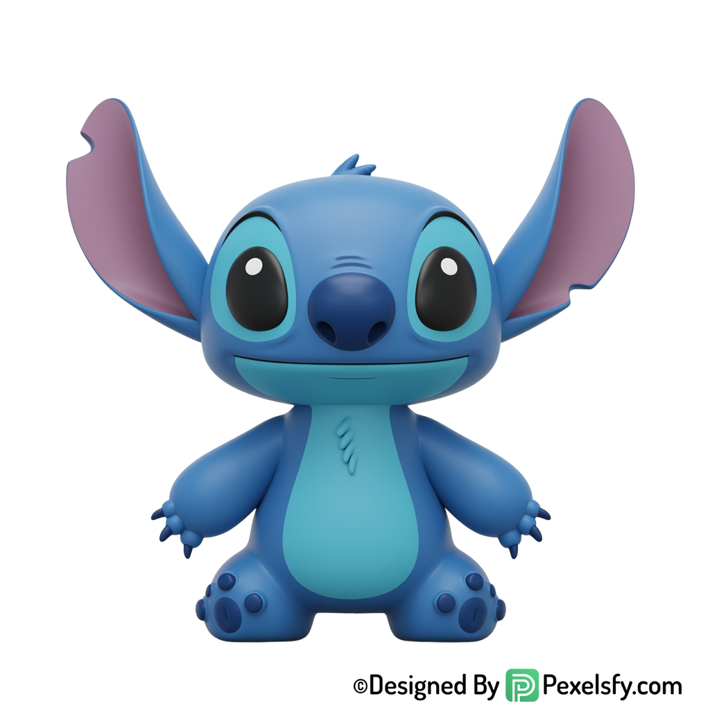 Stitch png imágenes para diseño gráfico, fondo
