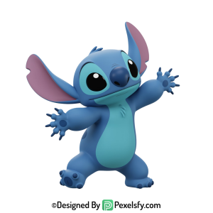 Stitch png imágenes para redes sociales, fondo