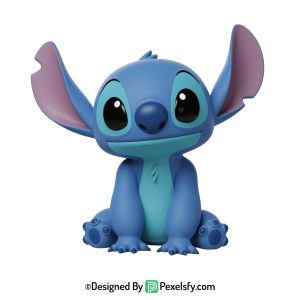 Stitch png imágenes para proyectos escolares, fondo