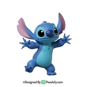 Stitch png imágenes con poses distintas, fondo