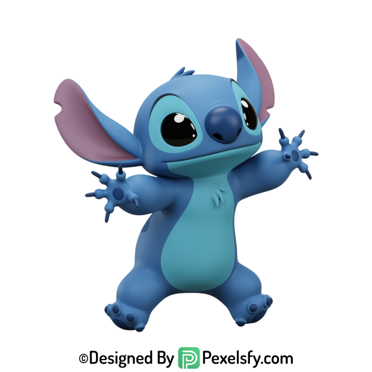 Stitch png imágenes para diseño infantil, fondo