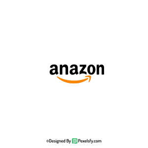 High Quality 3D Amazon Logo PNG,transparent background