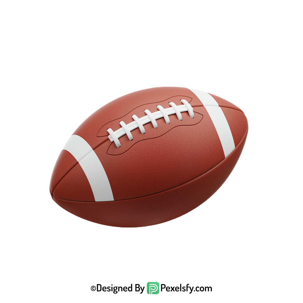 American Football PNG Transparent Background, transparent background