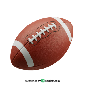 American Football PNG for Logos, transparent background