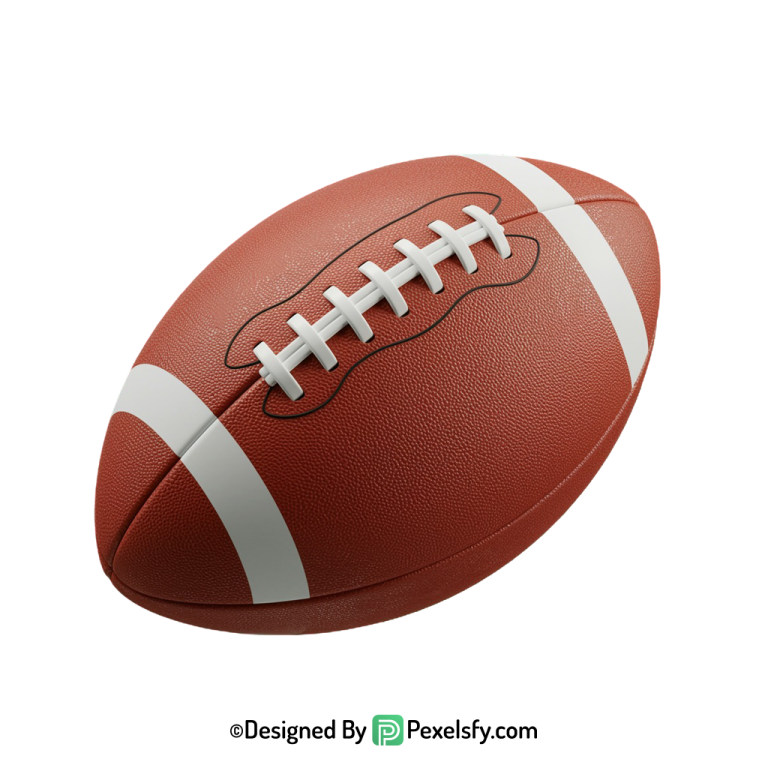 American Football PNG for Logos, transparent background