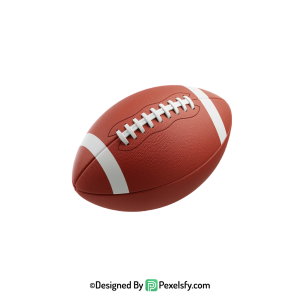 American Football PNG for Branding, transparent background