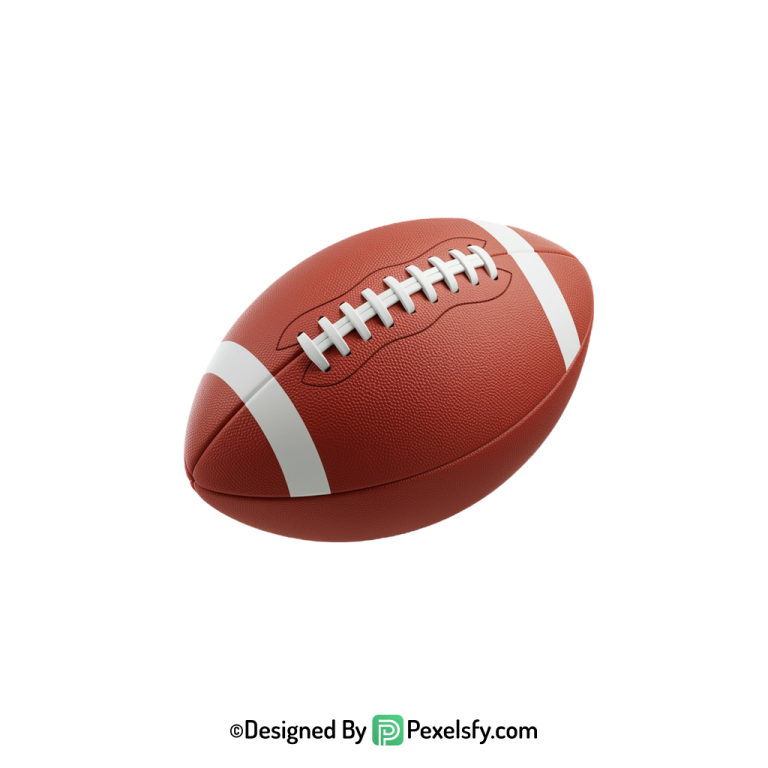 American Football PNG for Branding, transparent background