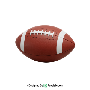 American Football PNG Clipart Image, transparent background