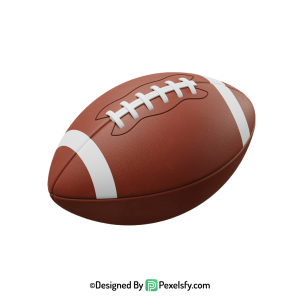 American Football PNG High Resolution, transparent background