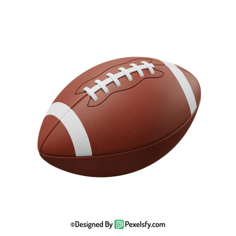 American Football PNG High Resolution, transparent background