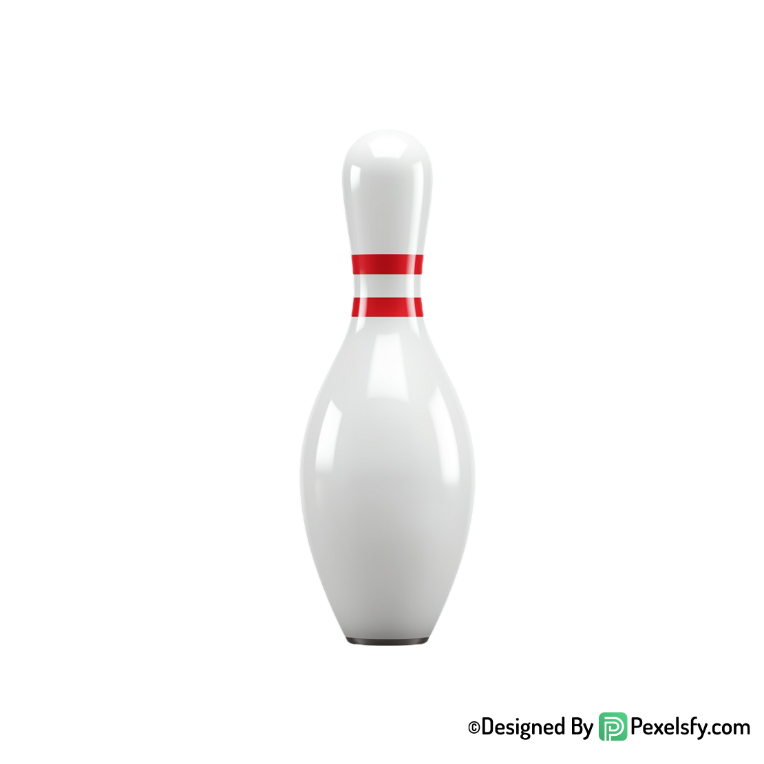 Balling Pin PNG for Invitations, transparent background