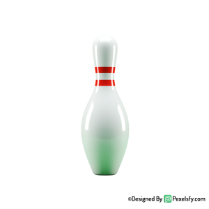 Balling Pin PNG with Highlights, transparent background