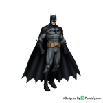 Batman PNG Image for Stickers, transparent background