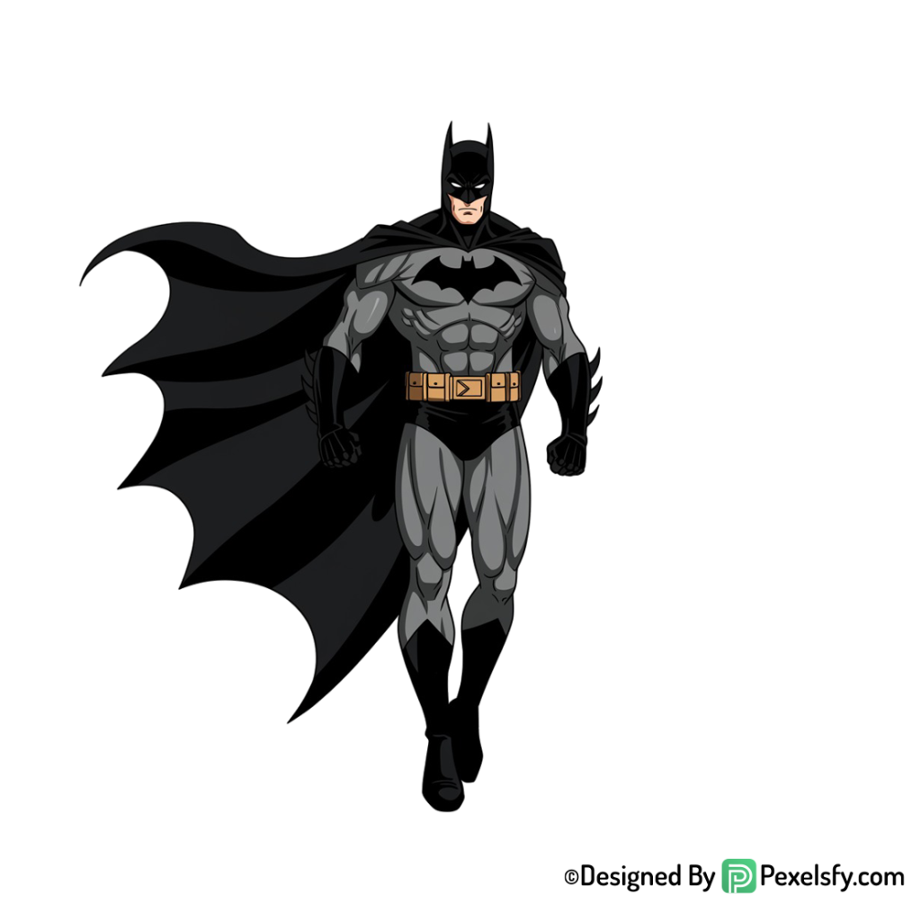 Batman PNG Image for T-Shirts, transparent background
