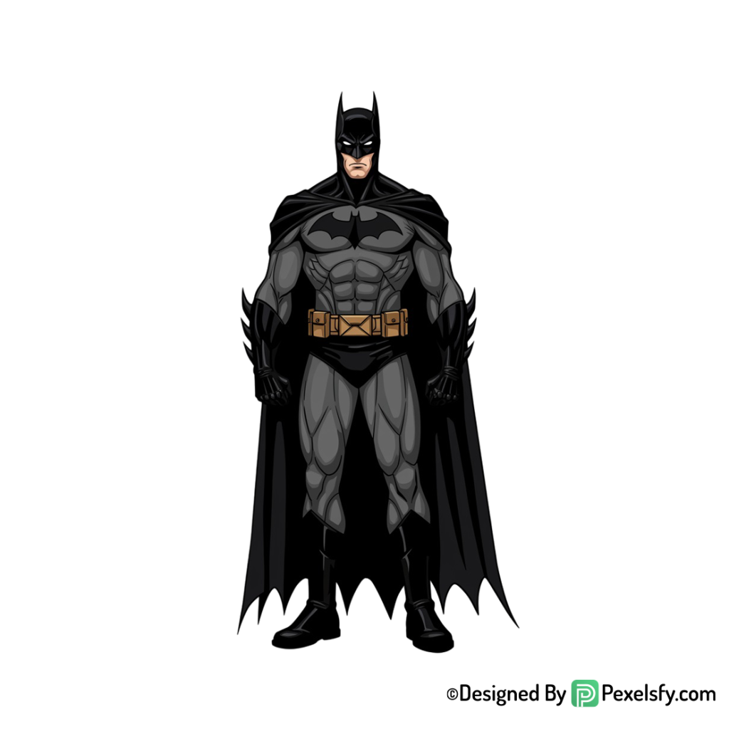 Batman PNG Image for Mugs, transparent background