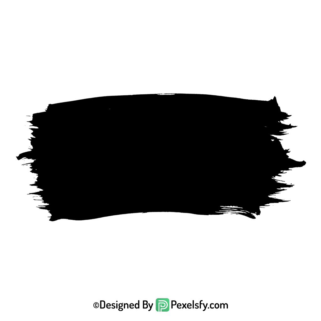 black paint brush png high resolution, transparent