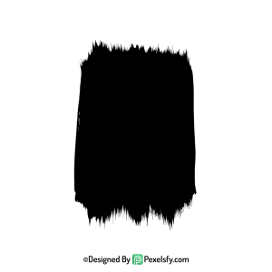 black paint brush png paint texture, transparent